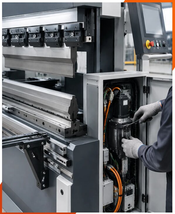 Ремонт серво листогибочных прессов в Щекине от 15438 р. | ЮнионикРу